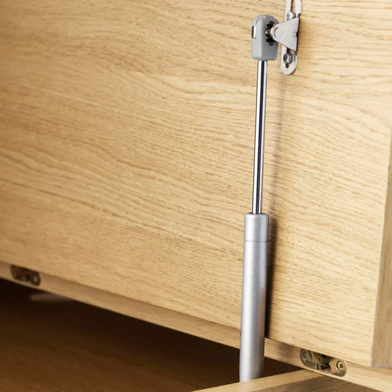 FDB Møbler C68 Nørrebro Desk, Nature Lacquered  Oak/Mushroom Linoleum