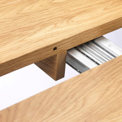 FDB Møbler C69E Ry Table With 2 Extra Leafs, Solid Nature Oiled Oak
