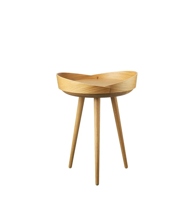 FDB Møbler D106 Bakketop Tray Table, Nature Lacquered Oak