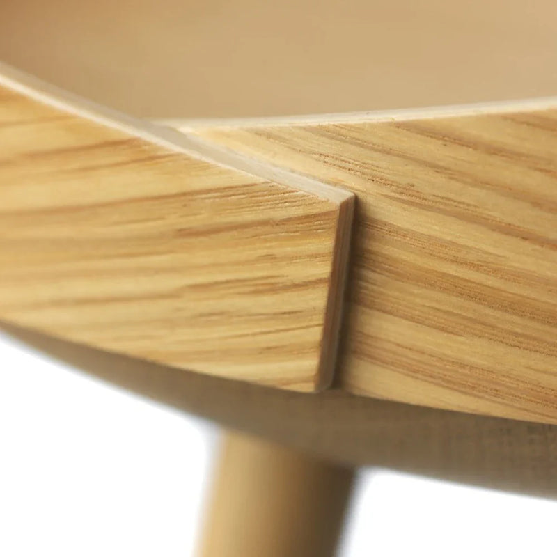 FDB Møbler D106 Bakketop Tray Table, Nature Lacquered Oak