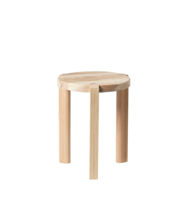 FDB Møbler D108 Ragnesminde Side Table, Solid Nature Untreated Pine
