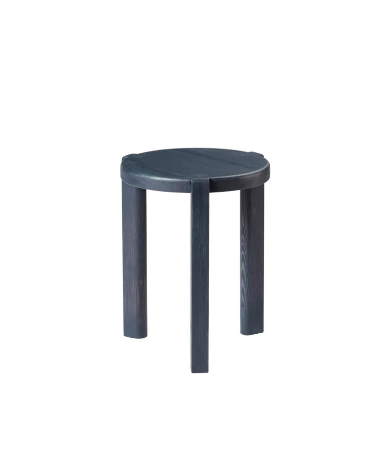 FDB Møbler D108 Ragnesminde Side Table, Solid Midnight Blue Oiled Pine