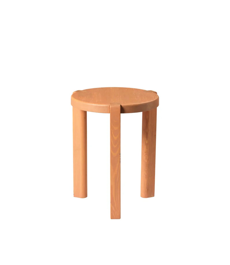 FDB Møbler D108 Ragnesminde Side Table, Solid Peach Oiled Pine