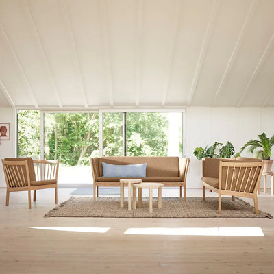 FDB Møbler D108 Ragnesminde Coffee Table, Solid Nature Untreated Pine