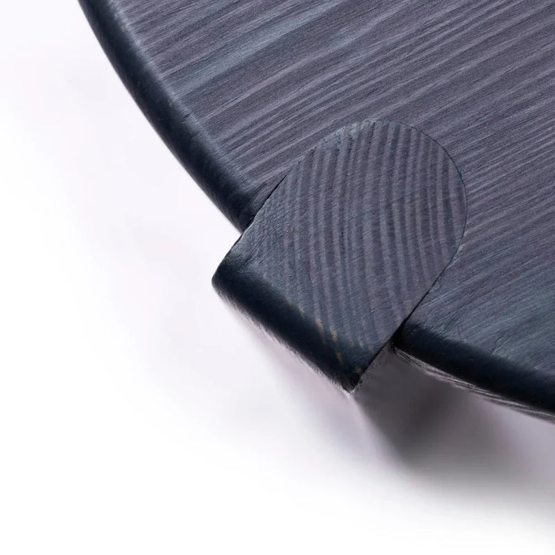 FDB Møbler D108 Ragnesminde Coffee Table, Solid Midnight Blue Oiled Pine