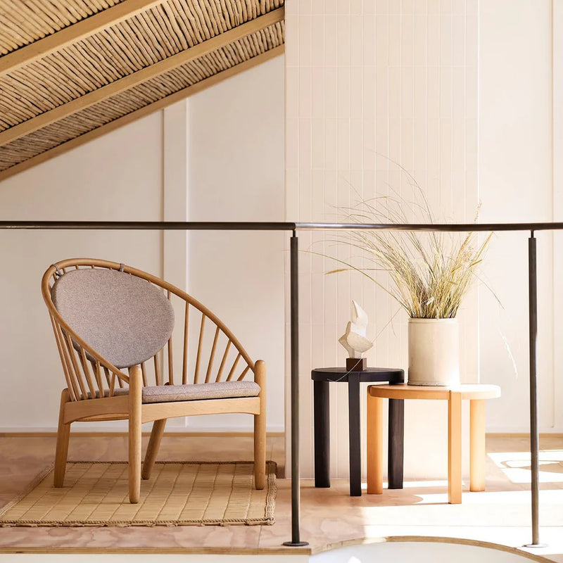 FDB Møbler D108 Ragnesminde Coffee Table, Solid Peach Oiled Pine