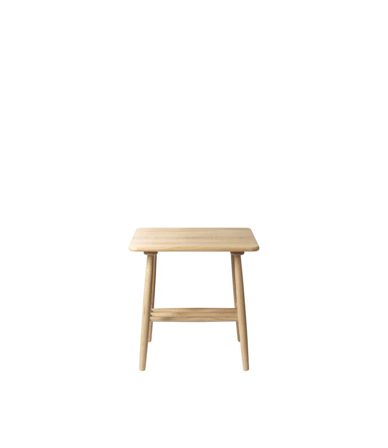FDB Møbler D20 Corner Table, Solid Nature Oiled Oak