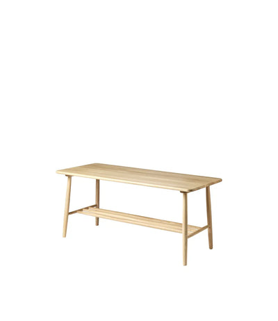 FDB Møbler D20 Coffee Table, Solid Nature Oiled Oak