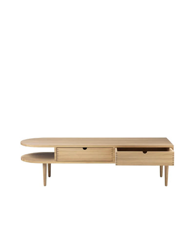 FDB Møbler F24 Bench, Solid Nature Lacquered Oak