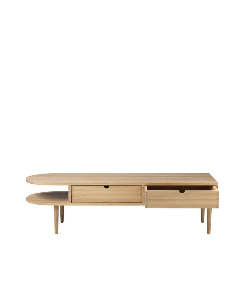 FDB Møbler F24 Bench, Solid Nature Lacquered Oak