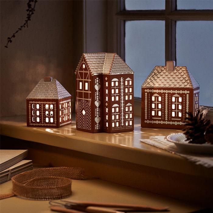 Kähler Gingerbread Lighthouse Set, 3 Pcs. – rosendahl.com
