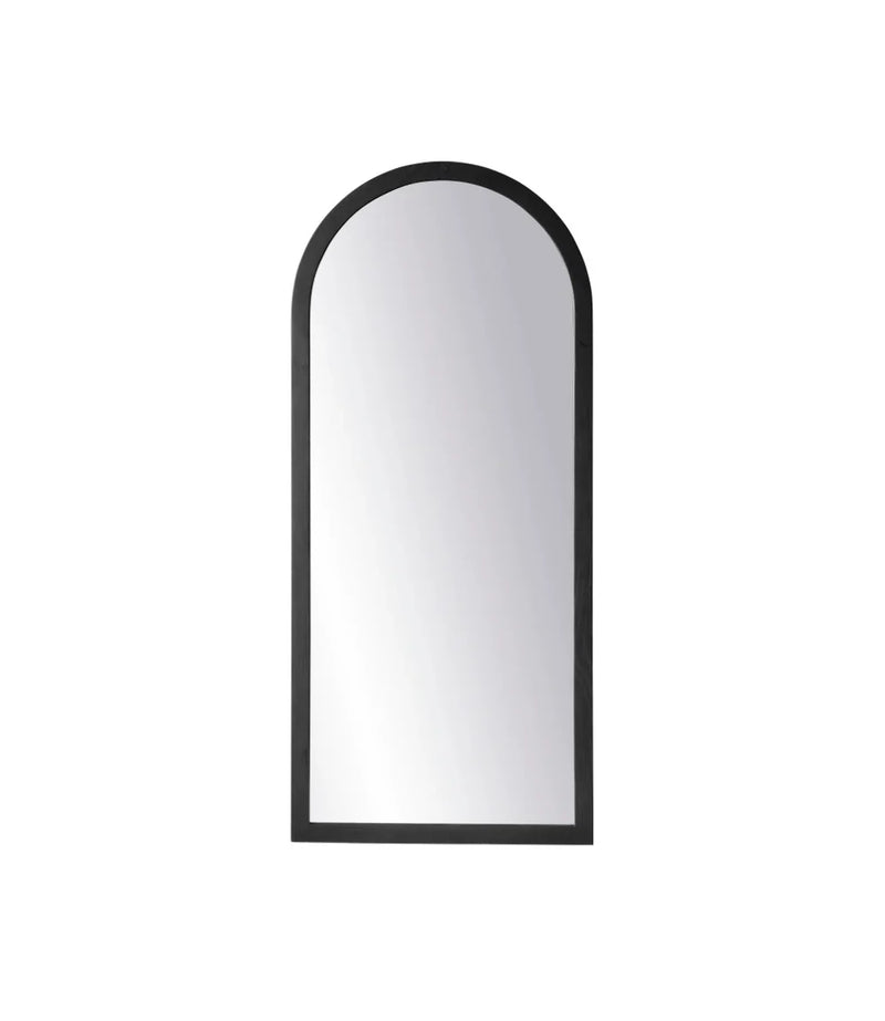 FDB Møbler I2 Mossø Mirror, Black Painted Oak