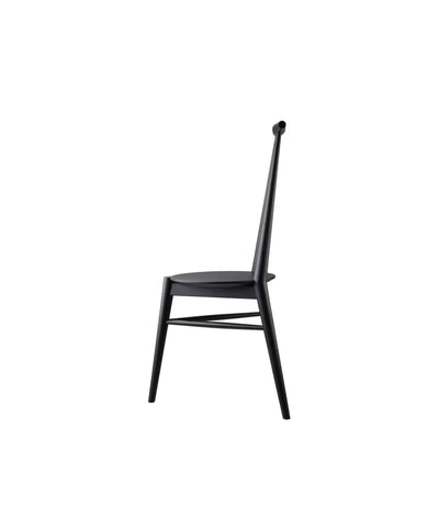 FDB Møbler J157 Anker Chair, Solid Jet Black Oak