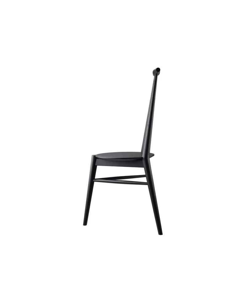 FDB Møbler J157 Anker Chair, Solid Jet Black Oak