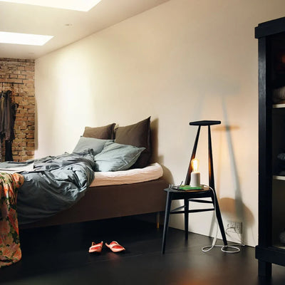 FDB Møbler J157 Anker Chair, Solid Jet Black Oak