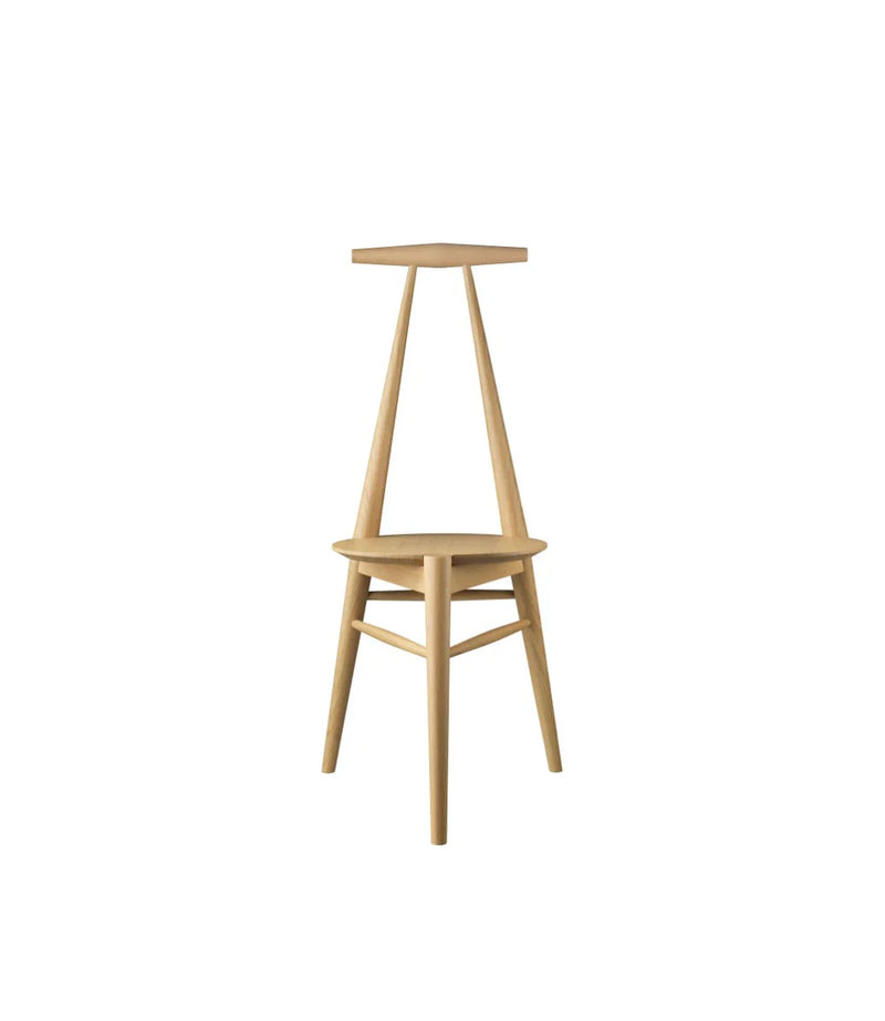 FDB Møbler J157 Anker Chair, Solid Nature Lacquered Oak
