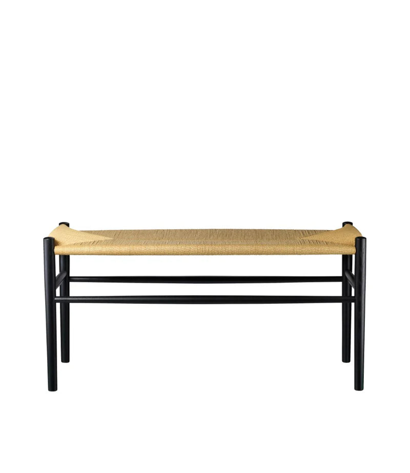 FDB Møbler J163 Piano Bench, Jet Black Oak