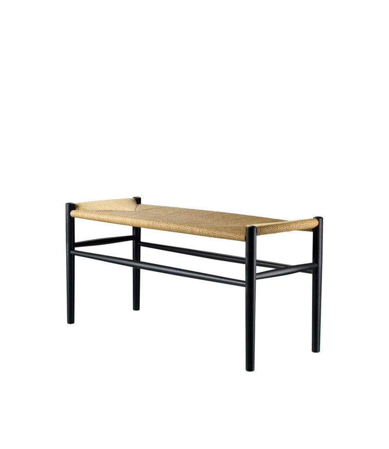 FDB Møbler J163 Piano Bench, Jet Black Oak