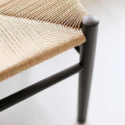 FDB Møbler J163 Piano Bench, Jet Black Oak