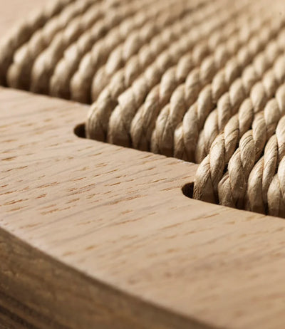 FDB Møbler J165B Bar Stool, Nature Lacquered Oak, Round