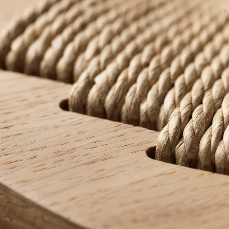 FDB Møbler J165C Counter Stool, Nature Lacquered Oak, Round