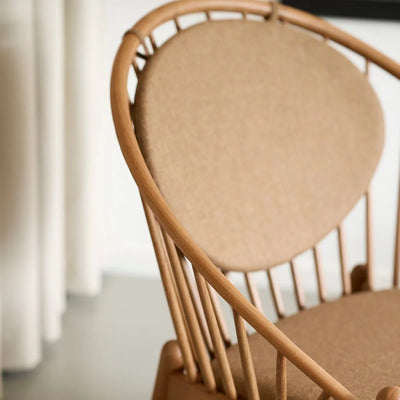 FDB Møbler J166 Jørna Chair, Smoked Oiled Oak/Brown