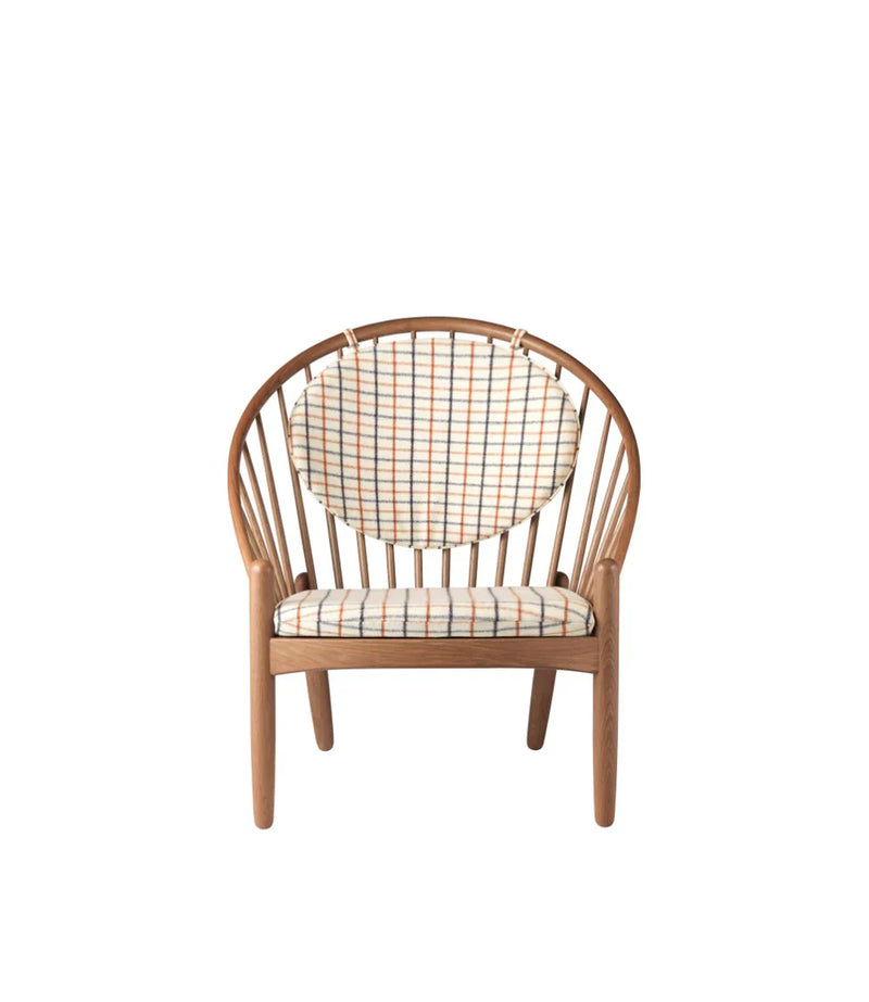 FDB Møbler J166 Jørna Chair, Smoked Oiled Oak/Red