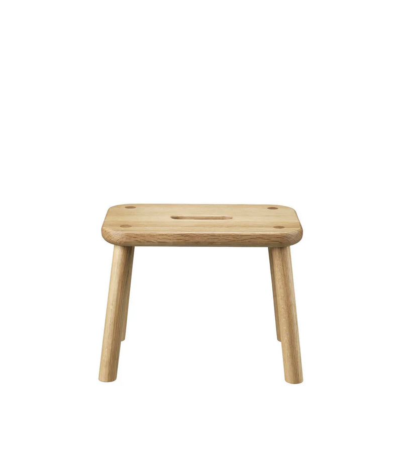 FDB Møbler J181 Sønderup Step Stool, Solid Nature Oiled Oak