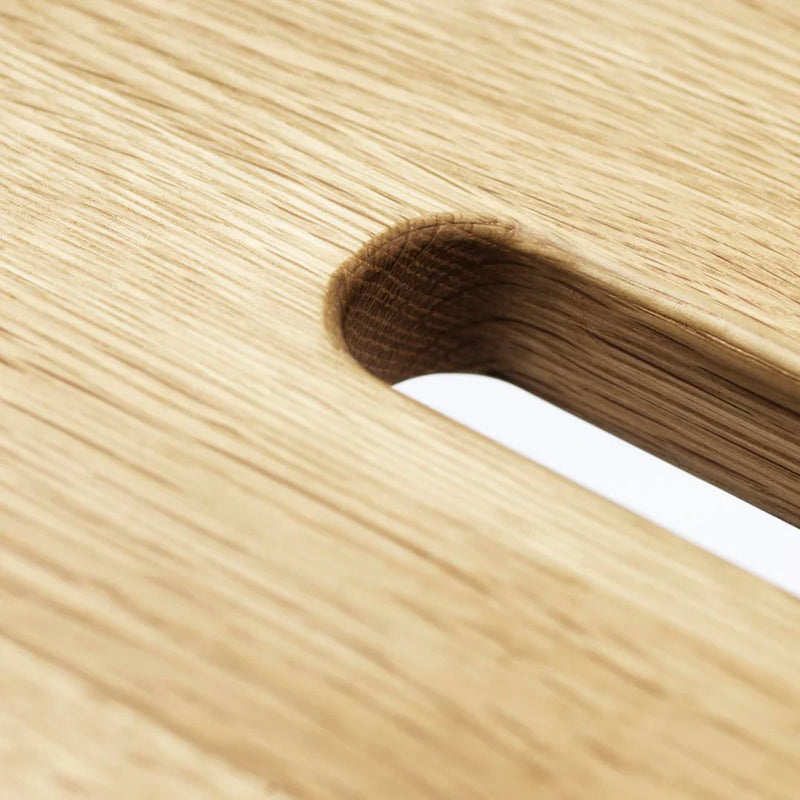 FDB Møbler J181 Sønderup Step Stool, Solid Nature Oiled Oak