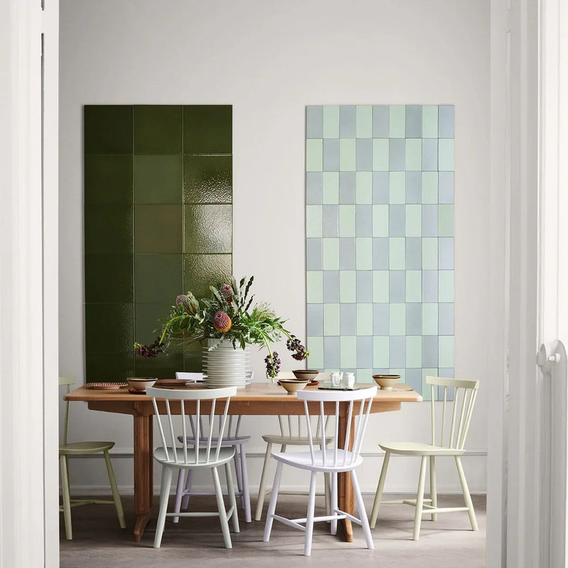 FDB Møbler J46 Dining Chair, Dust/Bones Painted Beech