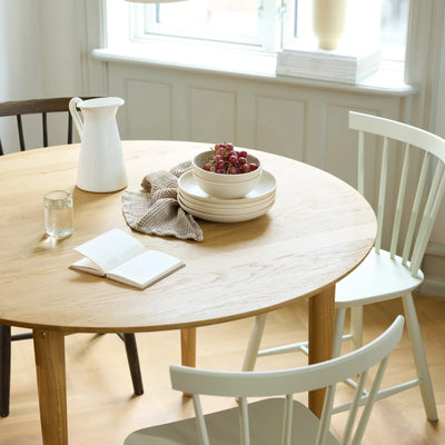 FDB Møbler J46 Dining Chair, Roots Painted Beech