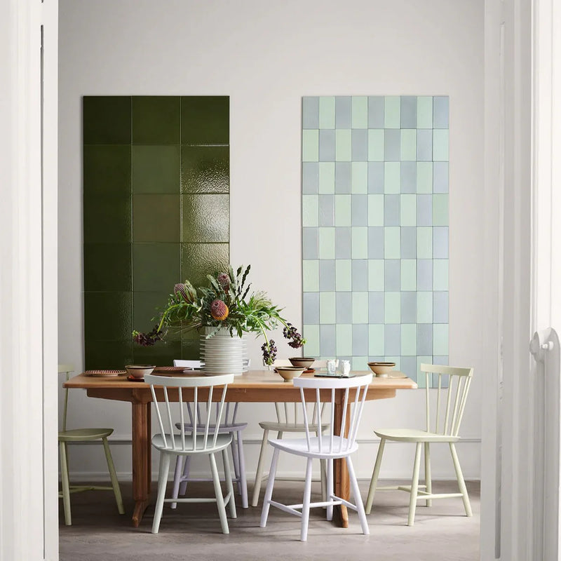 FDB Møbler J46 Dining Chair, Violet Hair Painted Beech