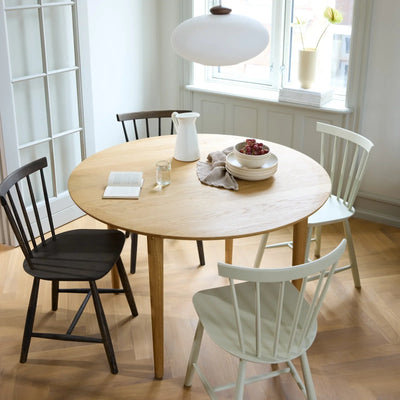 FDB Møbler J46 Dining Chair, Smoked Grey Oiled Oak