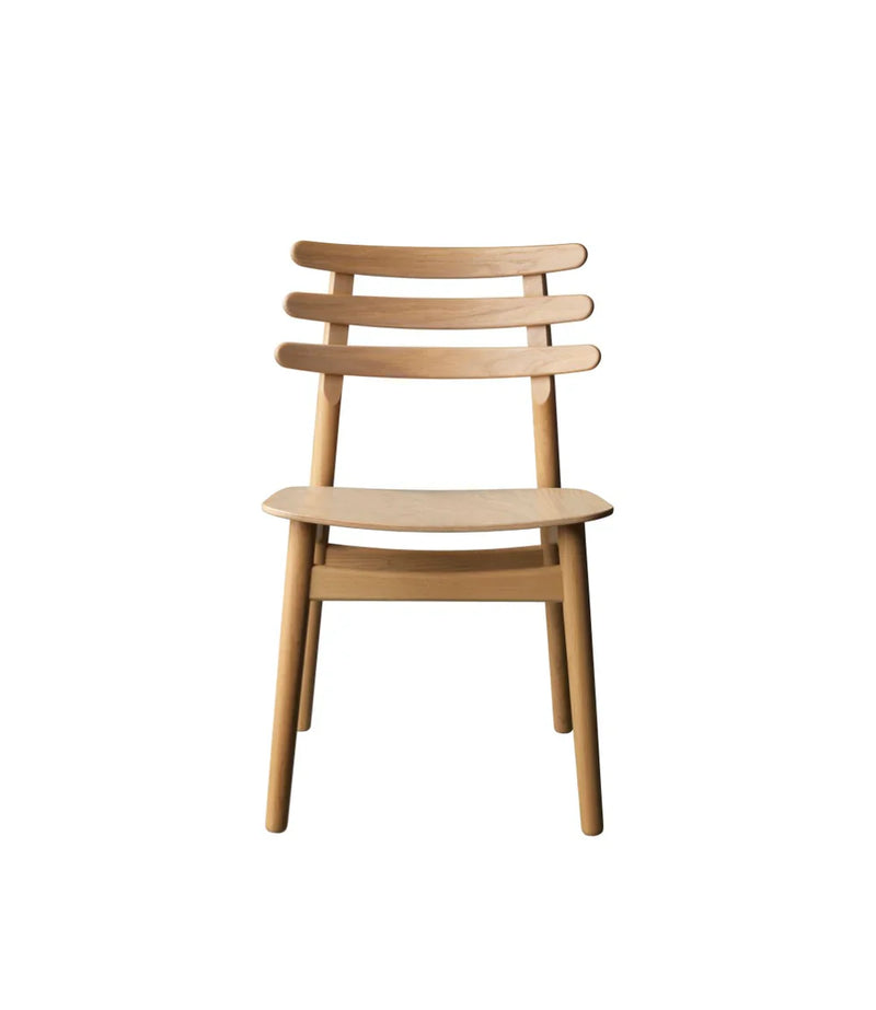 FDB Møbler J48 Chair, Nature Lacquered Oak/Nature Veneer