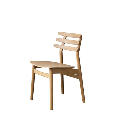 FDB Møbler J48 Chair, Nature Lacquered Oak/Nature Veneer