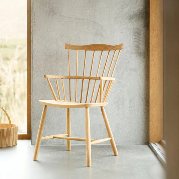 FDB Møbler J52B Chair, Nature Oiled Oak – rosendahl.com FDB Møbler J52B Chair, Nature Oiled Oak – rosendahl.com