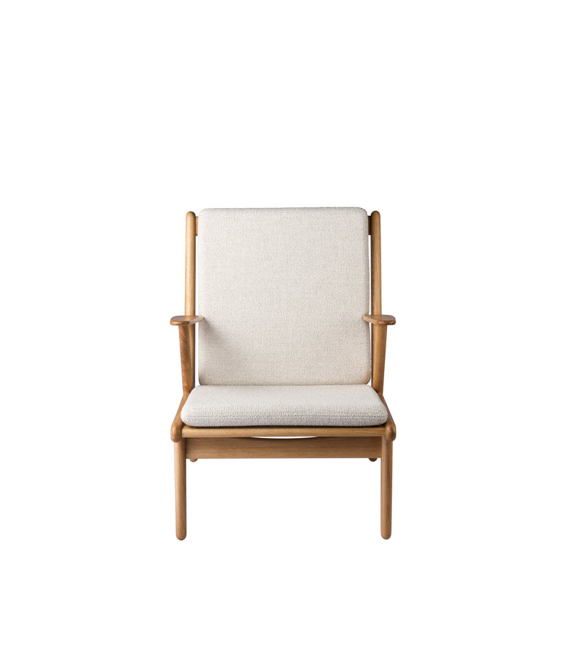FDB Møbler J53 Armchair, Nature Oiled Oak/Beige