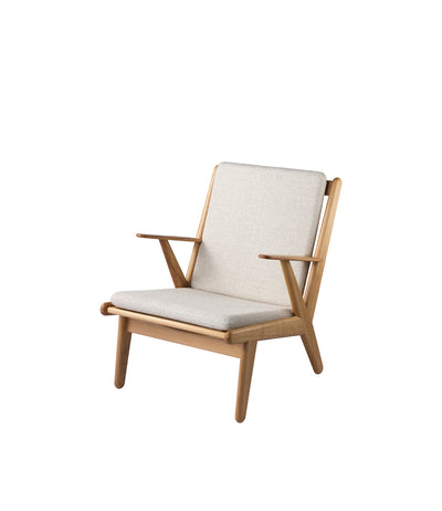 FDB Møbler J53 Armchair, Nature Oiled Oak/Beige