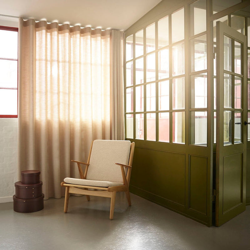 FDB Møbler J53 Armchair, Nature Oiled Oak/Beige