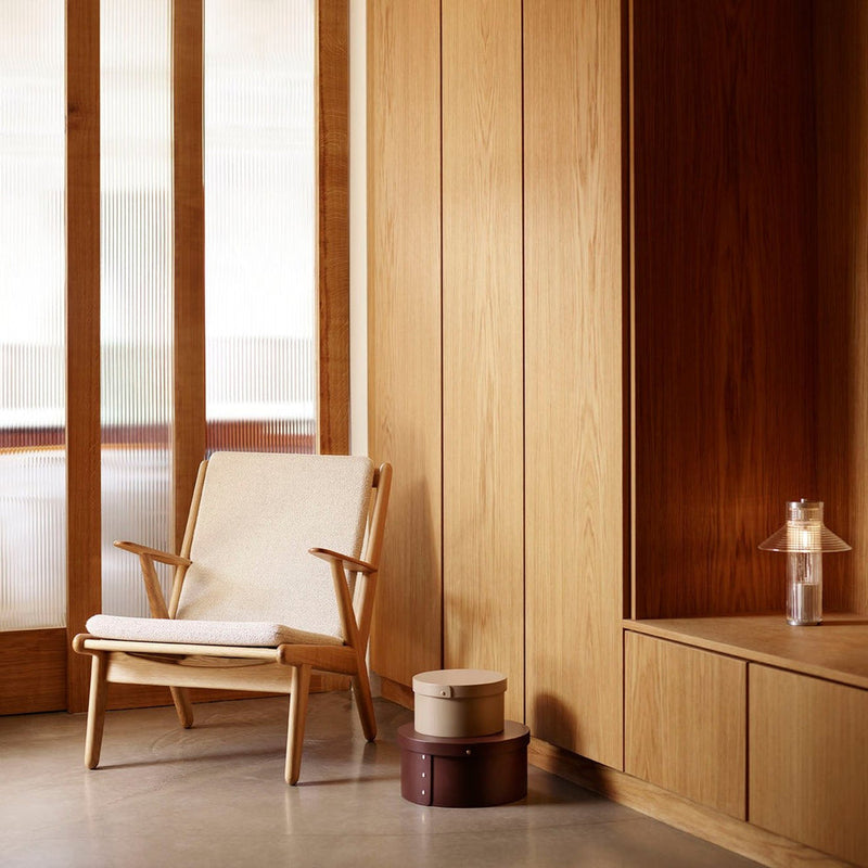 FDB Møbler J53 Armchair, Nature Oiled Oak/Beige