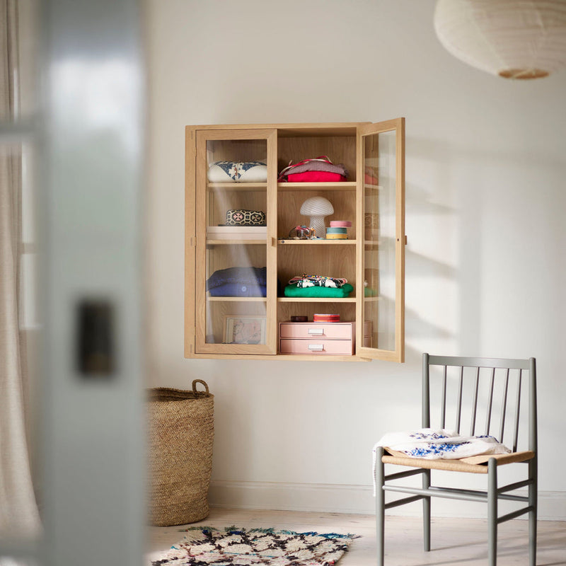 FDB Møbler J80 Chair, Moss Grey Painted Beech