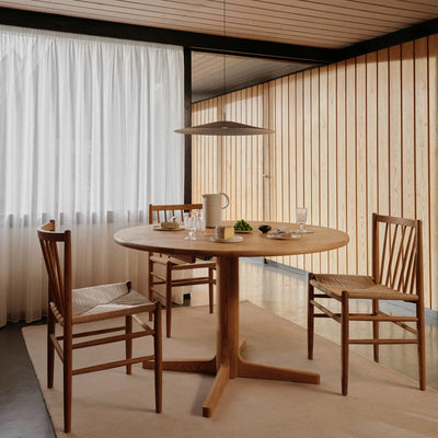 FDB Møbler J80 Chair, Smoked Oiled Oak