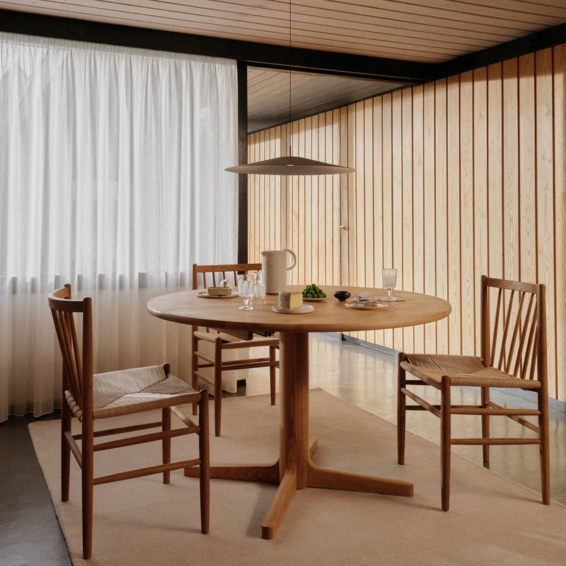 FDB Møbler J80 Chair, Smoked Oiled Oak