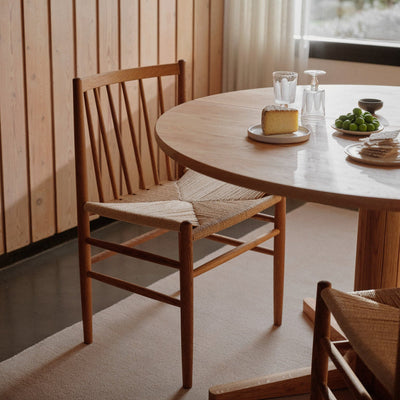 FDB Møbler J80 Chair, Smoked Oiled Oak