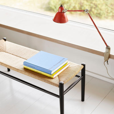 FDB Møbler J83B Bench, Jet Black Painted Beech