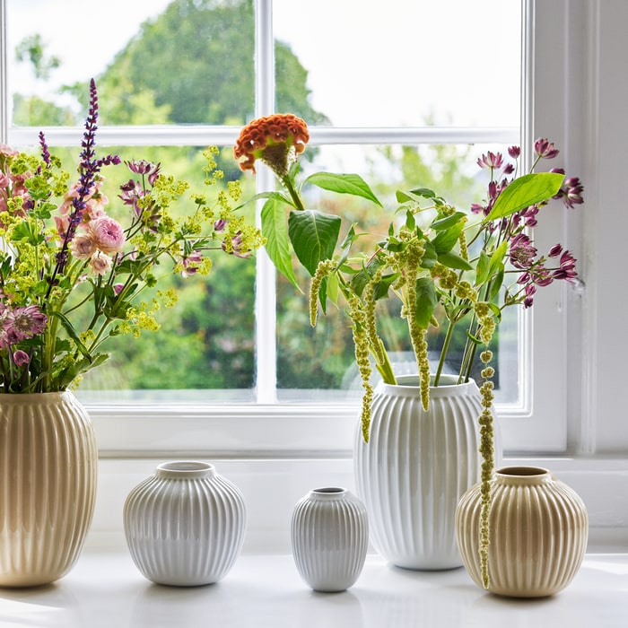 Kähler Hammershøi Vase, White, H: 5.1