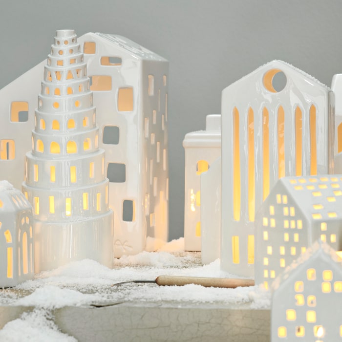 Kähler AVVENTO URBANIA 3点 Amazon.com: Kahler Urbania Lighthouse High Building Candle Holder