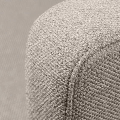 FDB Møbler L42 Firhøj 3 Pers. Couch, Steel/Beige/Grey