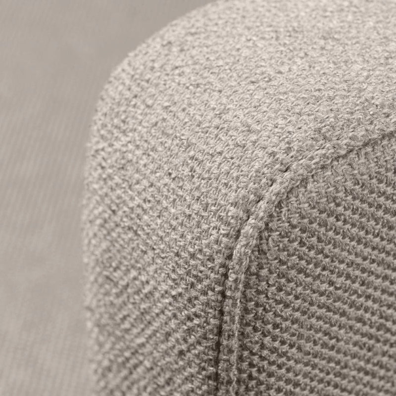 FDB Møbler L42 Firhøj 3 Pers. Couch, Steel/Beige/Grey