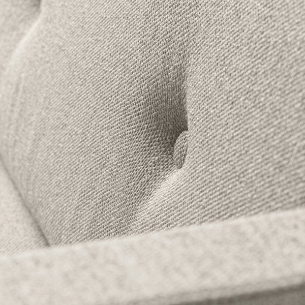 FDB Møbler L42 Firhøj 3 Pers. Couch, Nature Lacquered Oak/Beige/Grey